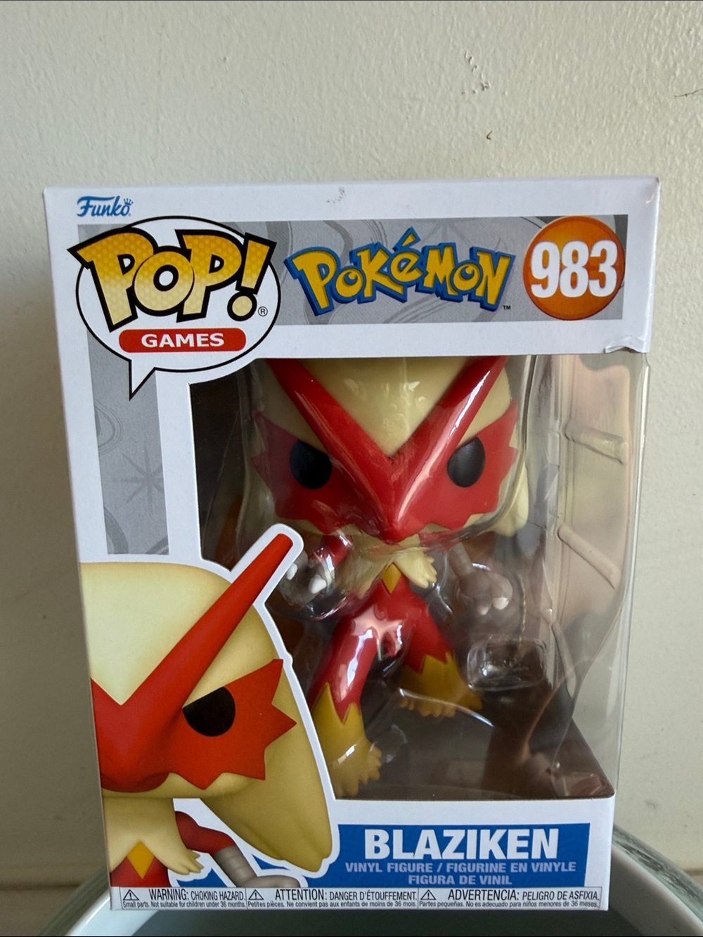 Funko Pop! Pokémon Blaziken #983 Vinyl Figure NEW in Box – Collector Gift